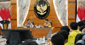 Mahasiswa Ilmu Politik UI Sambangi Kemenko Polkam, Sesmenko: Jadilah Mitra Menjaga Keamanan