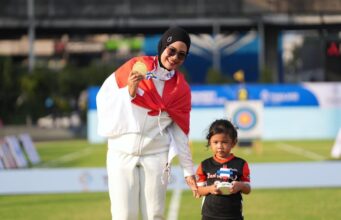 Atlet Panahan Indonesia Diananda Choirunisa Raih Dua Emas SEA Games 2025 di Tengah Kehamilan