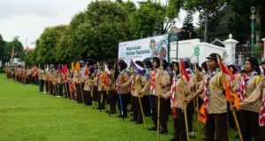 313 Pramuka Yogya Tuntaskan PDT ke-54, Pemkot Tekankan Pembinaan Fisik hingga Karakter