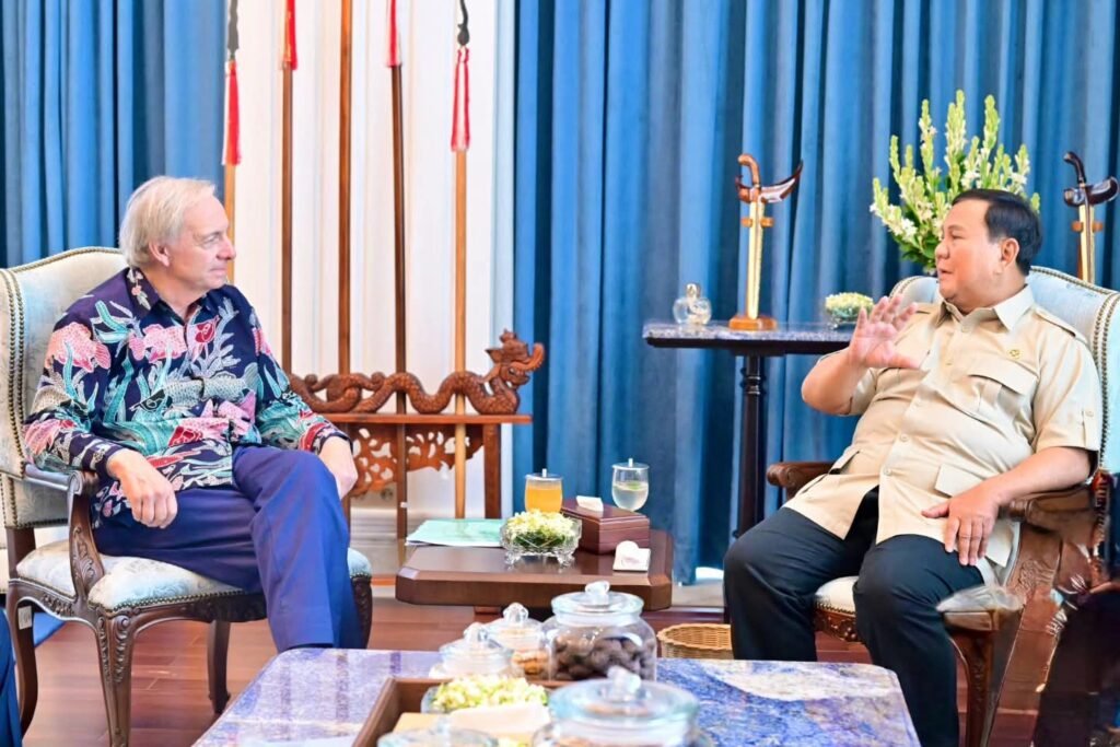 Prabowo Temui Ray Dalio, Bahas Penguatan Danantara di Tengah Tekanan Global