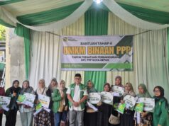 PPP Kota Depok Salurkan Bantuan Permodalan UMKM Tahap IV, Sasar Pelaku Usaha di 11 Kecamatan
